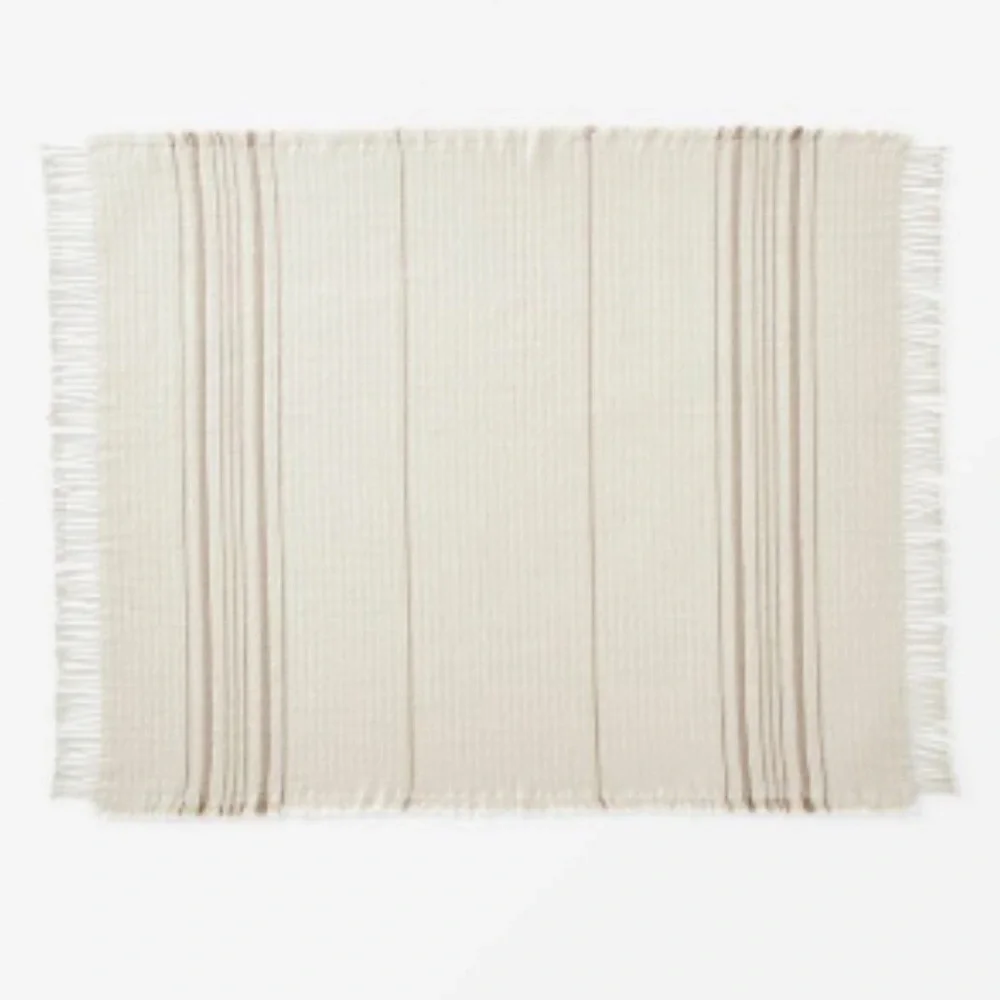 Studio McGee Striped Gauze Throw Blanket